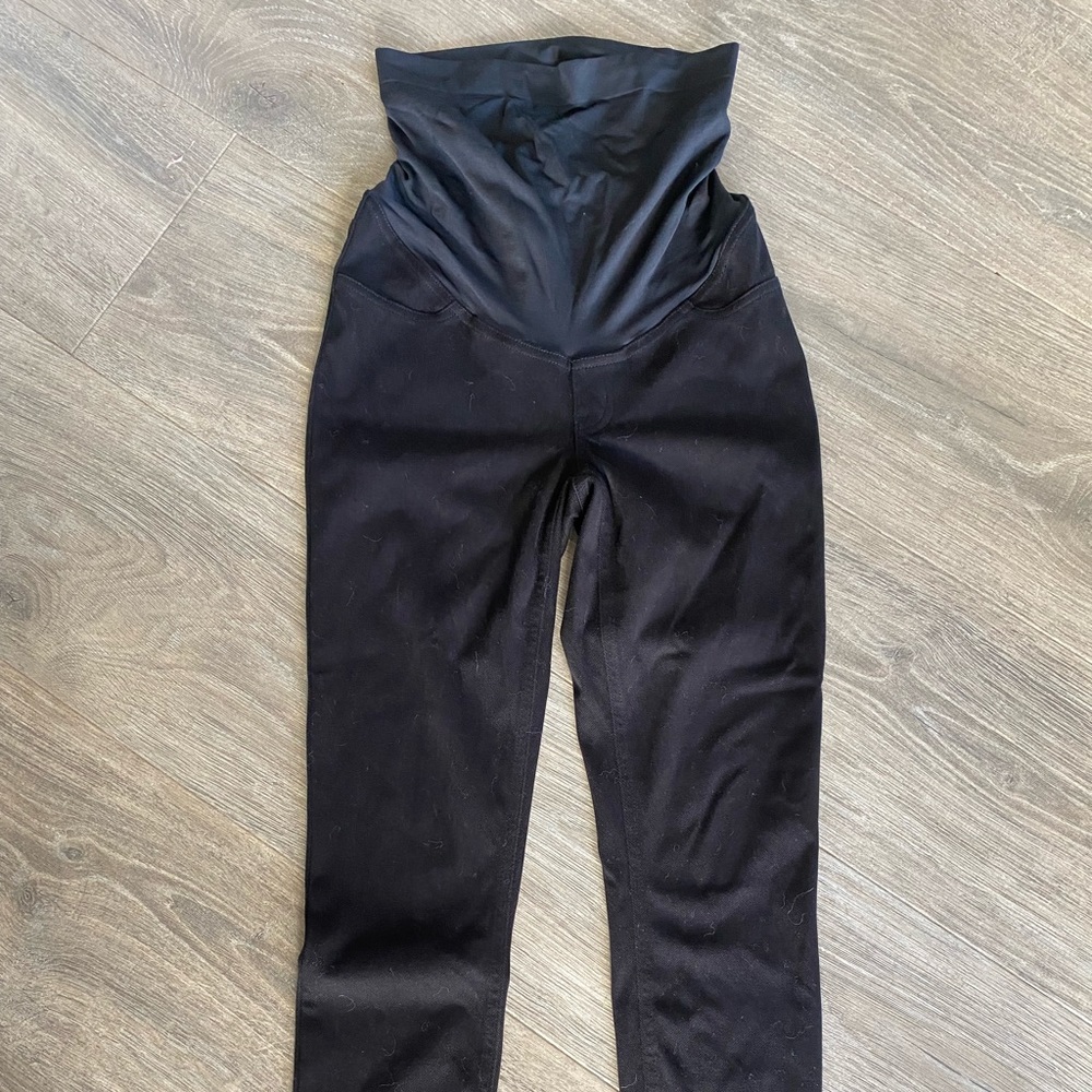 Spanx maternity jeans -  black